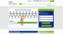 Desktop Screenshot of hbaencompass.com.au